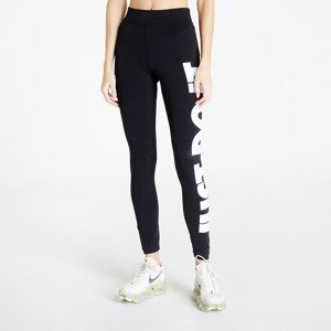 Legíny Nike Sportswear Women's High-Rise Leggings Black/ White S