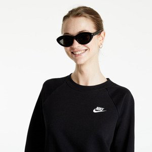 Mikina Nike Sportswear Essential Women's Fleece Crew Black/ White L