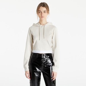 Mikina Calvin Klein Jeans Contrast Tape Milano Hoodie Eggshell XL