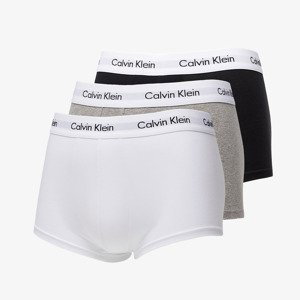 Calvin Klein Low Rise Trunks 3 Pack Black/ White/ Grey S