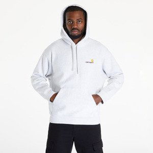 Mikina Carhartt WIP Hooded American Script Sweat Ash Heather XL