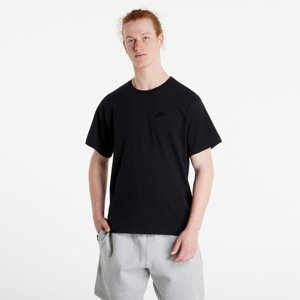 Tričko Nike NSW Knit Lightweight Short Sleeve Tee Black/ Black/ Black S