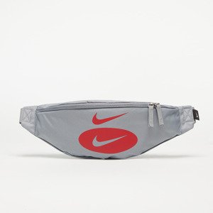 Ledvinka Nike Heritage Hip Pack Particle Grey/ University Red 3 l