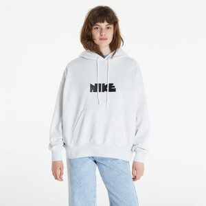 Mikina Nike NSW Circa Fleece Hoodie Photon Dust/ Htr/ White/ Black L