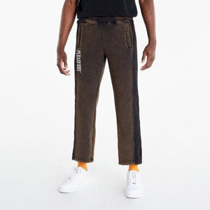 Kalhoty PLEASURES Tapeworm Washed Sweatpant Black L