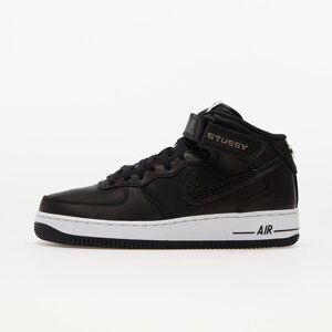 Tenisky Nike x Stüssy Air Force 1 '07 Mid SP Black/ Black-Black EUR 39