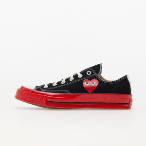 Tenisky Converse x Comme des Garçons PLAY Chuck Taylor 70 Low Top Red Sole Black EUR 42