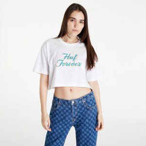 Tričko HUF Forever S/S Crop Tee White L