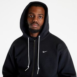 Mikina Nike Solo Swoosh Full-Zip Hoodie Black/ White L