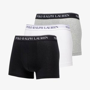 Boxerky Ralph Lauren Stretch Cotton Classic Trunks Grey/ White/ Black M