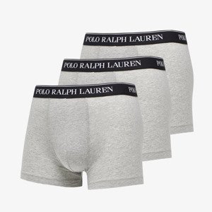 Boxerky Ralph Lauren Stretch Cotton Classic Trunks 3-Pack Grey M