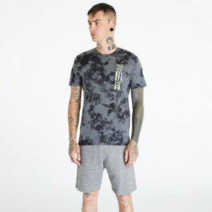 Tričko Under Armour Run Anywhere Short Sleeve T-Shirt Pitch Gray/ Lime Surge/ Reflective M