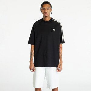 Tričko Y-3 3 Stripes Short Sleeve Tee UNISEX Black/ Off White XXS