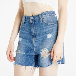 Šortky Calvin Klein Jeans Mom Shorts Denim Medium 28
