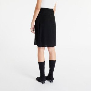 Sukně Calvin Klein Jeans Tie Detail Midi Skirt Black XS