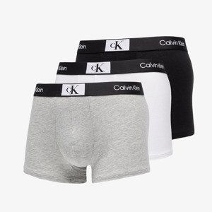 Boxerky Calvin Klein ´96 Cotton Stretch Trunks 3-Pack Black/ White/ Grey Heather S