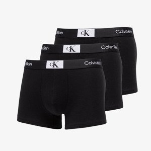 Boxerky Calvin Klein ´96 Cotton Stretch Trunks 3-Pack Black/ Black/ Black L