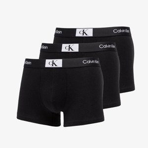 Boxerky Calvin Klein ´96 Cotton Stretch Trunks 3-Pack Black/ Black/ Black M