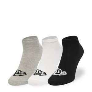 Ponožky New Era Flag Sneaker 3-Pack Black/ White/ Gray Universal