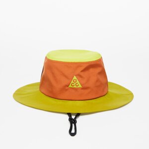 Klobouk Nike ACG Bucket Hat Dark Russet/ Moss/ Earth/ Bright Cactus S/M