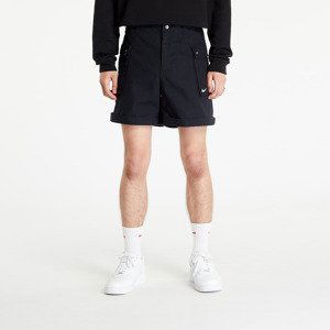 Šortky Nike Life Men's Woven Cargo Shorts Black/ White 32