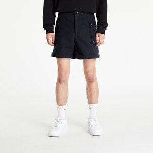 Šortky Nike Life Men's Woven Cargo Shorts Black/ White 34