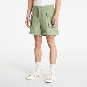 Šortky Nike Life Men's Woven P44 Cargo Shorts Oil Green/ White 34