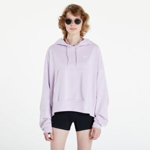 Mikina Nike Women's Oversized Jersey Pullover Hoodie Light Purple M