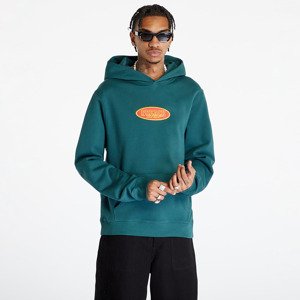 Mikina PREACH Relaxed Oval Logo Hoody University Green XL