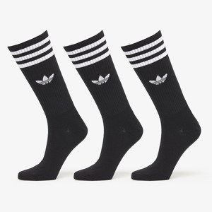 Ponožky adidas High Crew Sock 3-pack Black S
