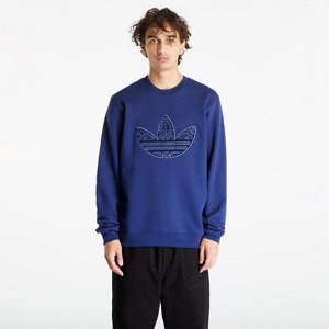 Mikina adidas Applique Crew Dark Blue XL