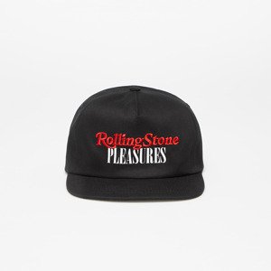 Kšiltovka PLEASURES Rolling Stone Hat Black Universal