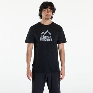Tričko Horsefeathers Rooter Tech T-Shirt Chain Black L