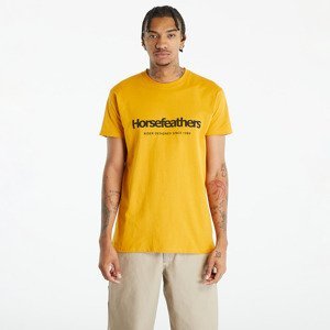 Tričko Horsefeathers Quarter T-Shirt Sunflower S