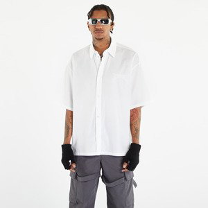 Košile Ambush Logo Embroidery Cotton Short-Sleeve Shirt Blanc De Blanc 48