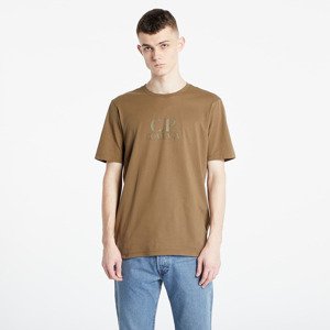 Tričko C.P. Company Jersey Embossed Logo T-Shirt Butternut L