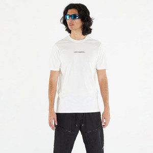 Tričko C.P. Company Jersey Blurry Logo T-Shirt Gauze White XXL