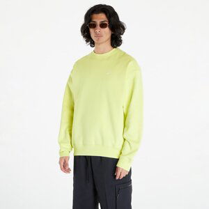 Mikina Nike Solo Swoosh Fleece Fabric Sweatshirt Bright Green/ White M