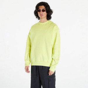 Mikina Nike Solo Swoosh Fleece Fabric Sweatshirt Bright Green/ White XL
