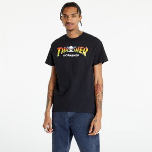 Tričko Thrasher x AWS Spectrum T-shirt Black S