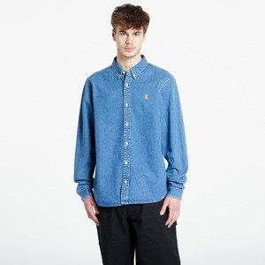 Košile Carhartt WIP L/S Weldon Shirt Blue L