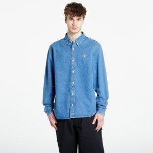Košile Carhartt WIP L/S Weldon Shirt Blue S