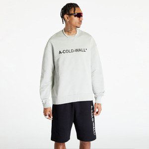 Mikina A-COLD-WALL* Essentials Logo Crewneck Light Grey S