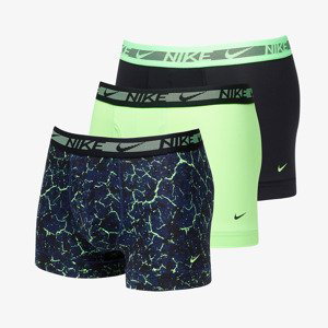 Boxerky Nike Ultra Stretch Micro Dri-FIT Boxer 3-Pack Crackle Print/ Lime Blast/ Black M