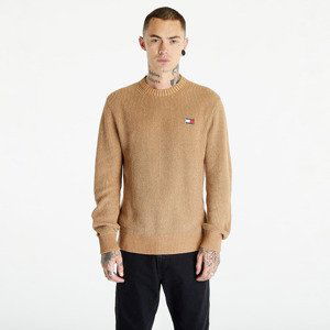 Svetr Tommy Jeans Regular Tonal Bad Sweater Tawny Sand L