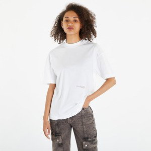 Tričko Calvin Klein Jeans Back Floral Graphic T-Shirt White M