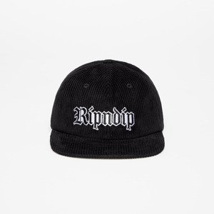 Kšiltovka RIPNDIP Lord Savior Nerm Corduroy Strackback Black Universal