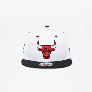 Kšiltovka New Era Chicago Bulls White Crown Patch 9Fifty Snapback Cap Optic White/ Black S-M