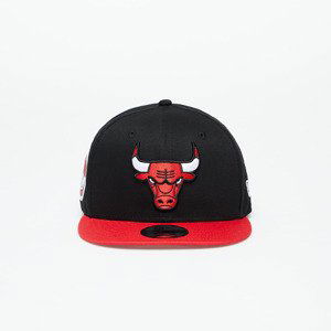 Kšiltovka New Era Chicago Bulls Team Side Patch 9Fifty Snapback Cap Black/ Front Door Red M-L