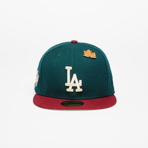 Kšiltovka New Era Los Angeles Dodgers Ws Contrast 59Fifty Fitted Cap New Olive/ Optic White 7 1/2